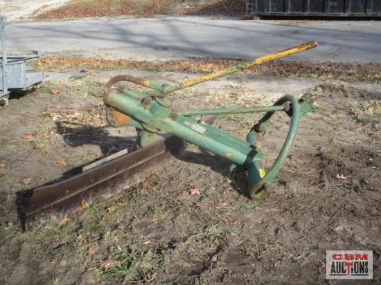 6' Danuser...rear blade CAT I, model CB, serial #7930, broken cutting edge