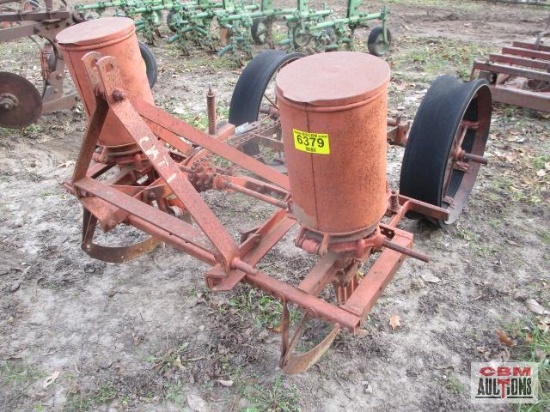2 Row 3 pt. planter CAT I