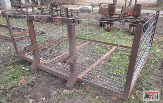 Shop built carry all 6' x 8', 3 pt. CAT II,...