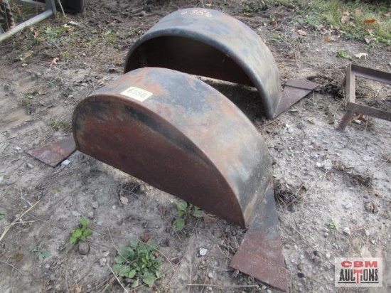 Pair of truck or trailer fenders