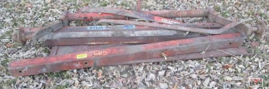Dump wagon tailgate and other misc scrap iron