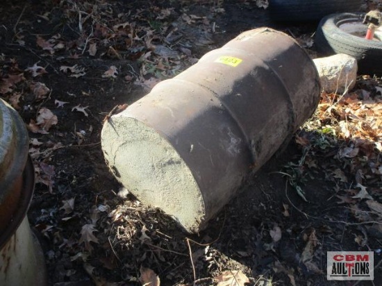 Concrete weight barrel...