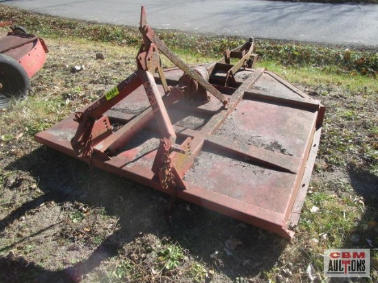 6' 3pt Brush hog mower, 540 pto, red, PTO shaft in office