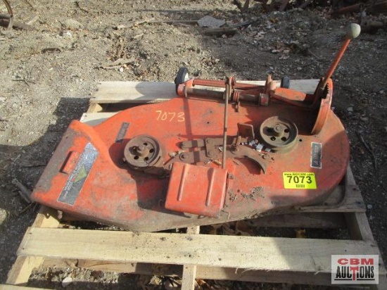 30" Vintage tractor tractor belly mower deck