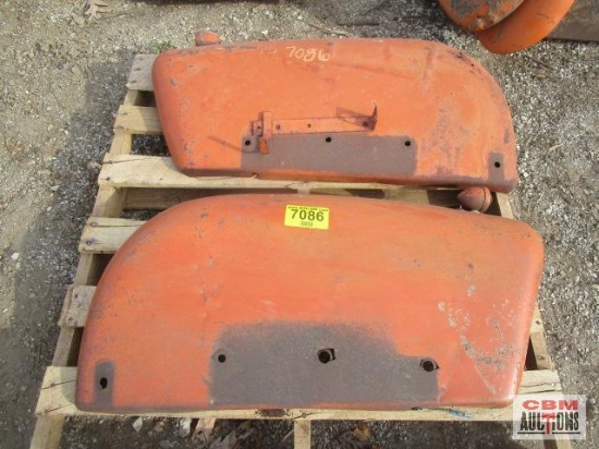 Allis Chambers rear tractor fenders