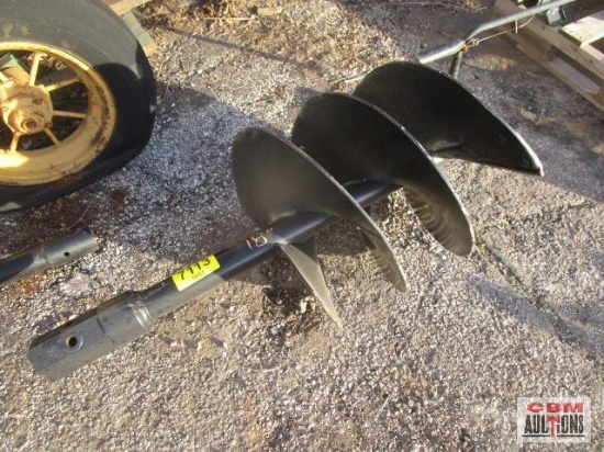 Danuser 18" Post hole auger bit, hex drive