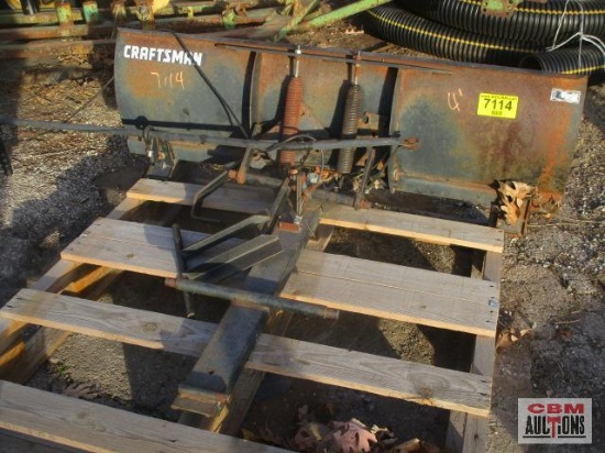 4' Craftsman tractor snow blade