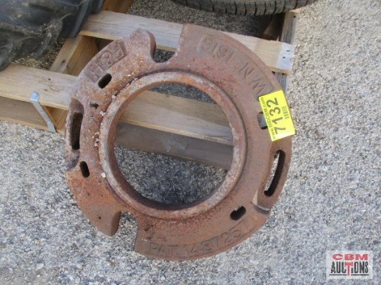 F&H rear tractor wheel weight