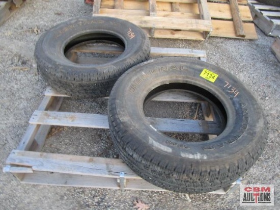Pair of P255/70R17...General Ameritrac tires
