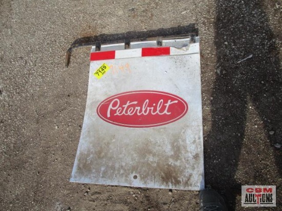 Peterbuilt...right hand truck mud flap