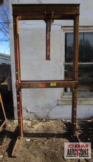 Shop press frame 42" wide x 90" tall