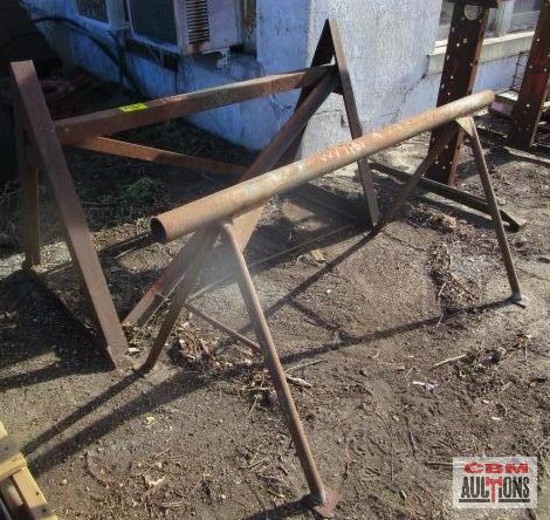 2- Steel saw horses