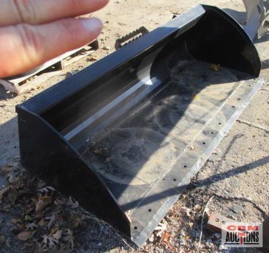 New Tuff Ox 72" smooth skid steer loader bucket