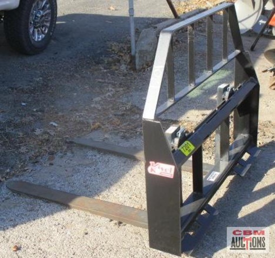 Kivel...42" skid steer pallet forks