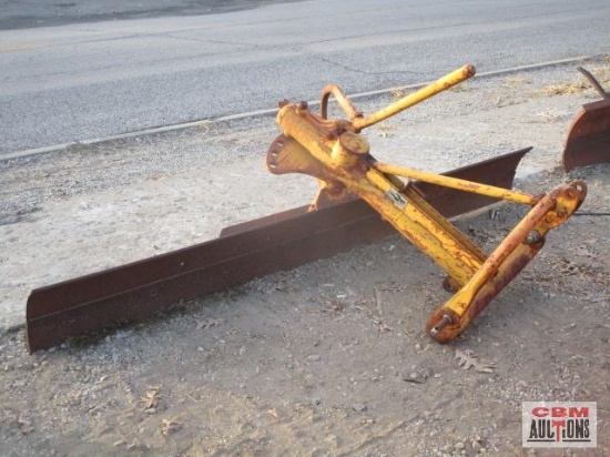 8' 3pt Danuser reversible rear blade cat I