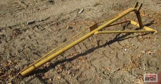 3pt Rear tractor boom yellow