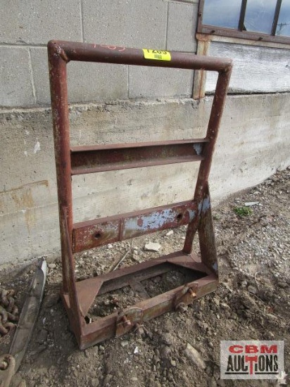Bolt on tractor grille guard