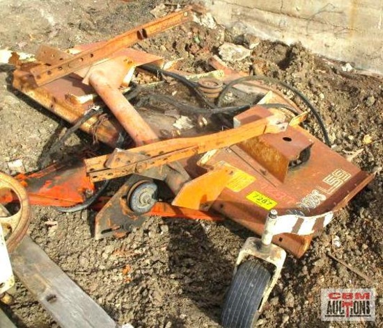 Woods L59 finish mower with misc brackets