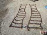 Pair of rear tractor chains 18
