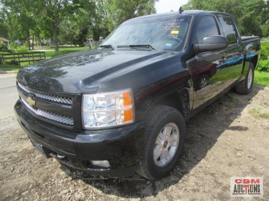 2011 Chevrolet Silverado Crew Cab Z71 Pickup Truck, VIN # 3GCPKSE37BG248087