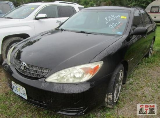 2003 Toyota Camry Passenger Car, VIN # 4T1BE32KX3U168795