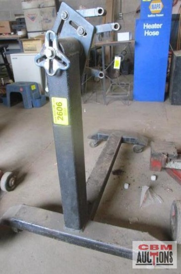 Heavy Duty Engine Stand Single...Leg Blue