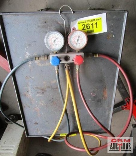 Snap-On R12 & R22 Freon Gauge
