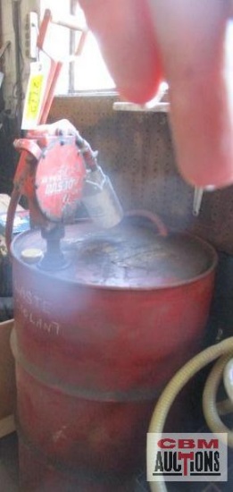 Waste Coolant Barrel & Gasboy Pump