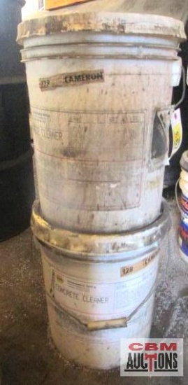 2- Buckets Of Napa Concrete Cleaner