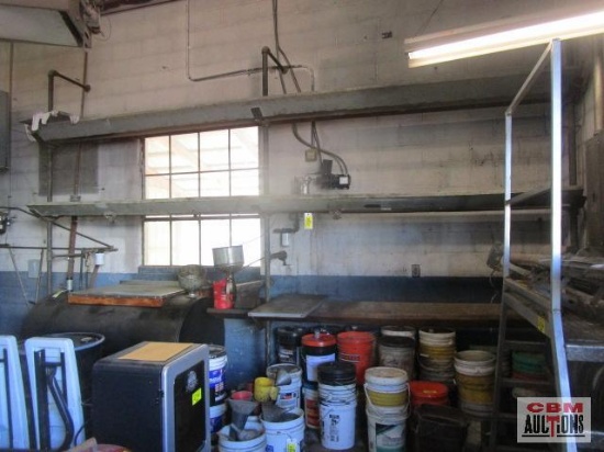 Wall Mount Tire Rack (Contents NOT Included-Buyer Removes-REMOVAL MONDAY, JULY 18th)