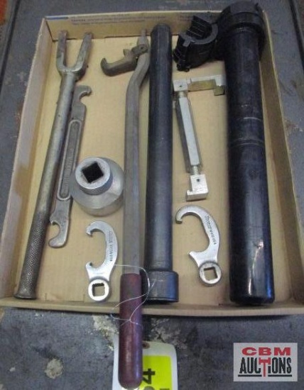 Lot Of Snap-On WA13A Tie Rod Adjustment Tool, Snap-On WA12 Tie Rod Adjustment Tool, & Misc Other