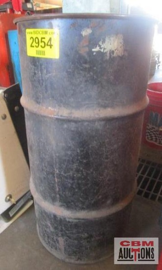 Steel Drum With Some Oil Dry