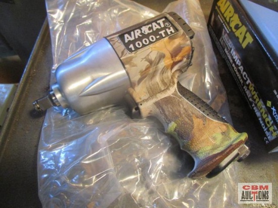 Aircat 1000 1/2"... Quiet Composite Impact Air Wrench (New)
