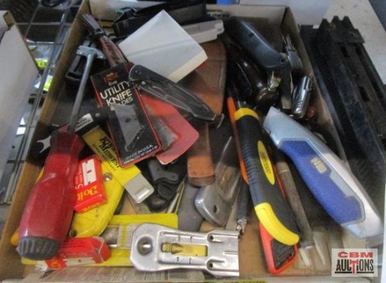 Lot Of Knifes, Razor Blades