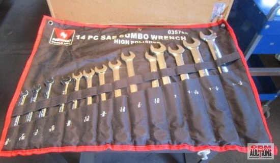 Neiko 03576A 14pc SAE Combination Wrench Set 3/8"- 1 1/4"