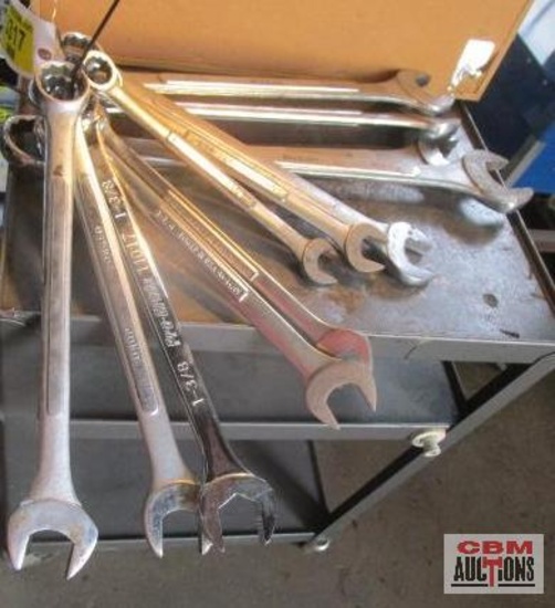 Lot Of Large Size Combination Wrenches