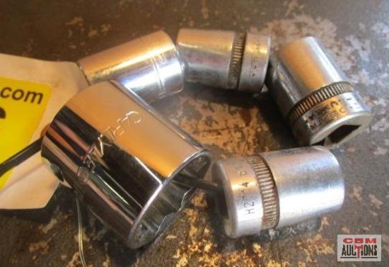 Lot Of 1/2" Sockets