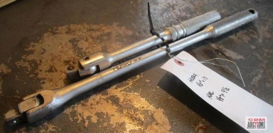 Husky & Kal 1/2" Breaker Bar 9",15"