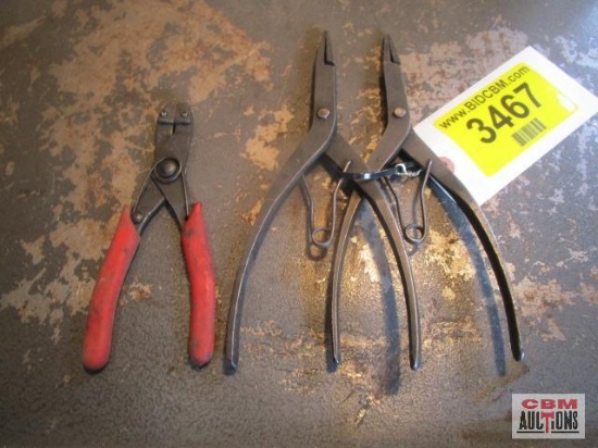 Snap-On SRP2 & SRP3 Transmission Pliers & Unknown Brand