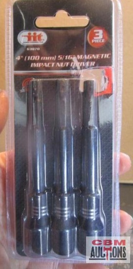 IIT 63070 3pc 4" 5/16" Impact Nut Driver