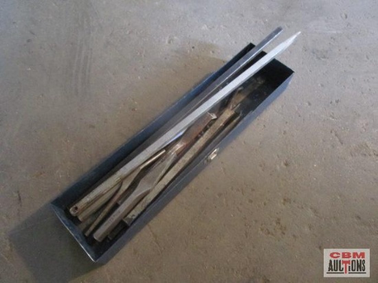 Lot Of Pry Bars & Punches