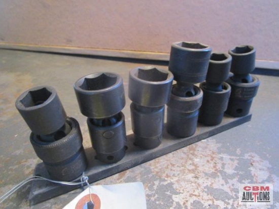 Snap-On, Sunex & Other, 3/8" 6pt Metric Swivel Impact Sockets