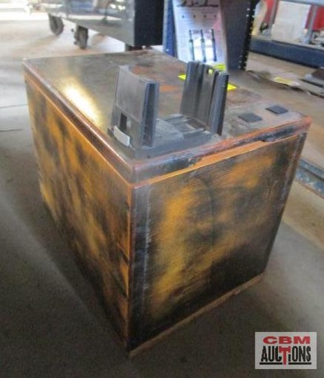 Wooden Box Car Rest