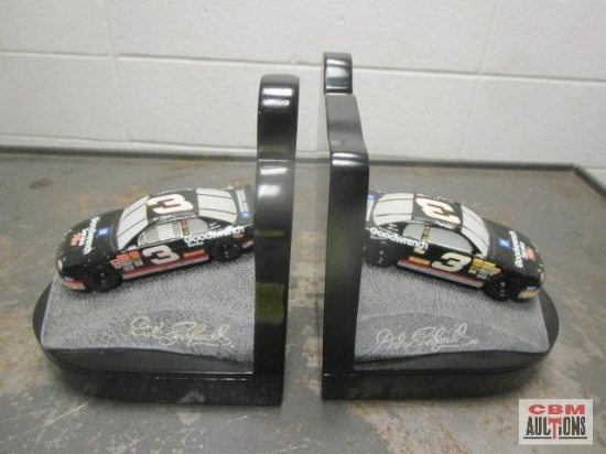 NASCAR Dale Earnhardt Sr #3, GM Goodwrench Service Plus Bookends