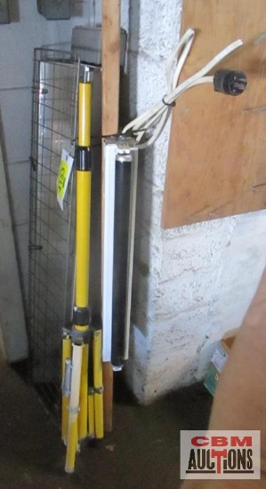 Folding Light Stand & Misc