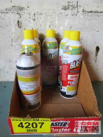 Lot Of Blaster Penetrating Oil