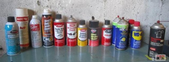 Lot Of Shop Sprays