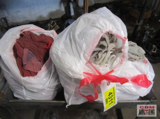 3 Bags Of Shop Rags