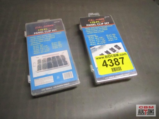 Lot Of Cal-Hawk Panel Clips