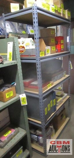Metal Shelving Unit (Contents NOT Included-Buyer Removes-REMOVAL MONDAY, JULY 18th)